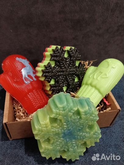 Мыло ручной работы на Новый год