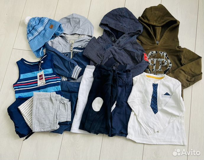Одежда пакетом для мальчика 74-80