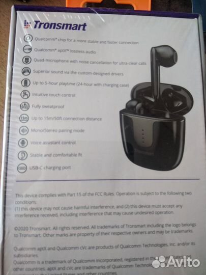 Беспроводные наушники Tronsmart Onyx Ace