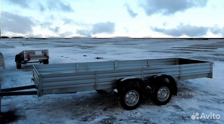 А. Длинный 2х осный + стяжки Х металл. вилка