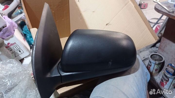 Зеркало заднего вида левое мех. chevrolet aveo