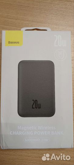 Baseus Повербанк 6000 mAh MagSafe