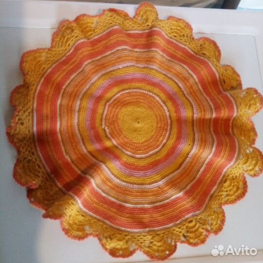 Салфетки, вязаные крючком, ручная работа