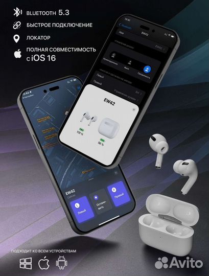 Беспроводные наушники hoco ew42