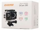 Экшн камера digma DiCam 385 объявление продам