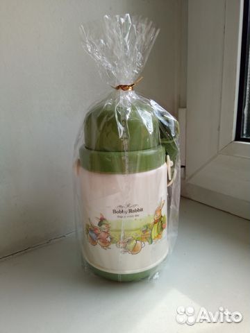 Термос детский с двухслойными стенками 400мл