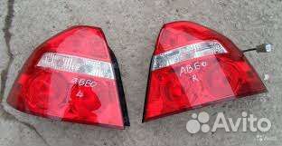 Задние фонари для шевроле авео Т250