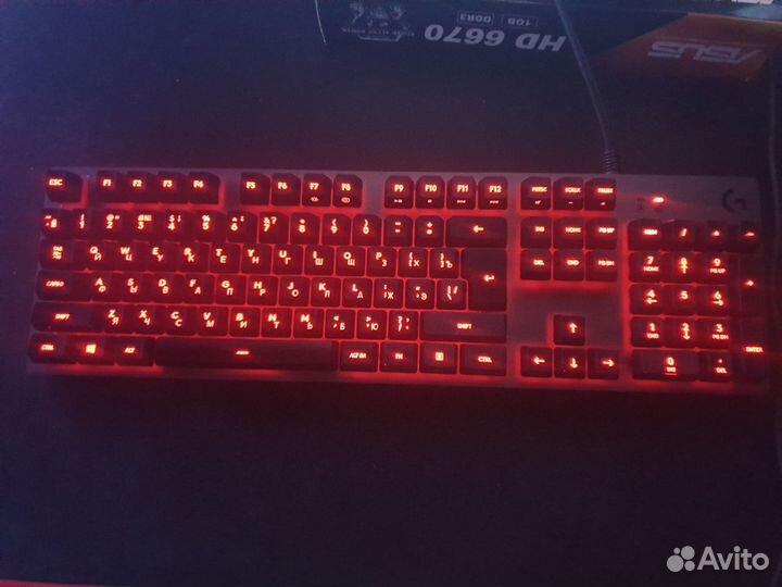 Механическая клавиатура logitech g413 carbon