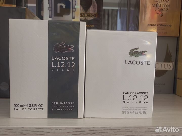 Lacoste L.12.12 blanc 100ML