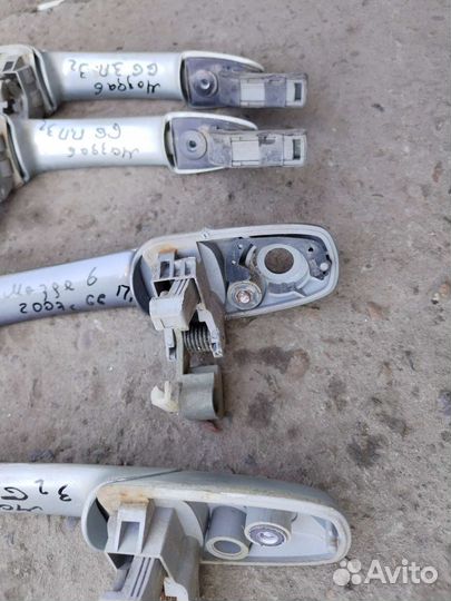 Ручки дверные наружние мазда6/mazda6 GG 2003г