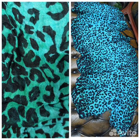 Палантин нежный кашемир dolce gabbana леопард