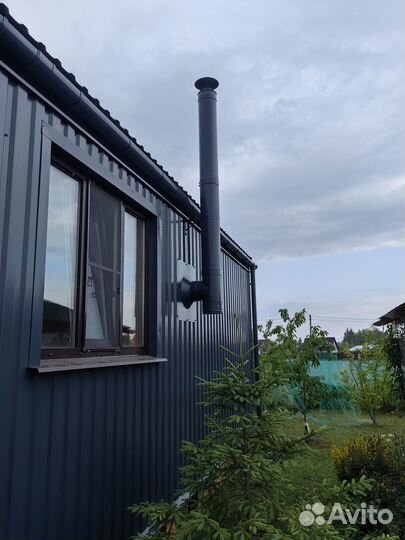 Труба сэндвич для дымохода 115х200 0,5мм/0,5мм нержавейка