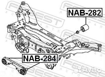 Сайлентблок дифференциала зад nissan qashqa