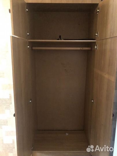 Шкаф, кровать