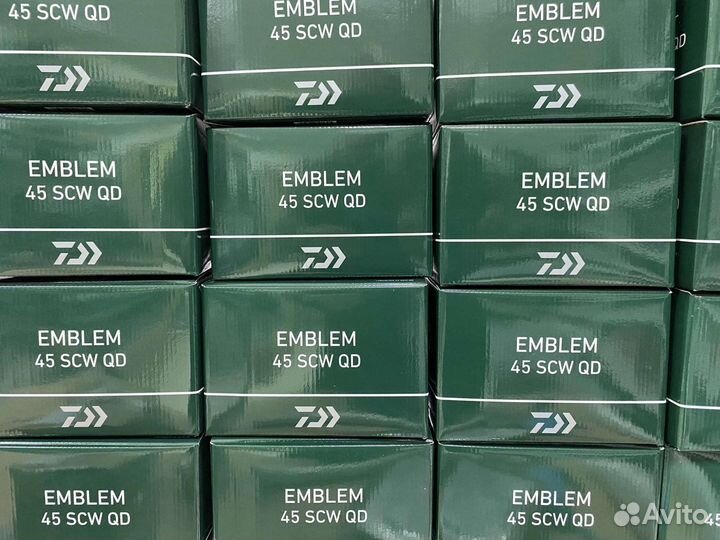 Daiwa 19 Emblem 45 SCW QD без доп шпули
