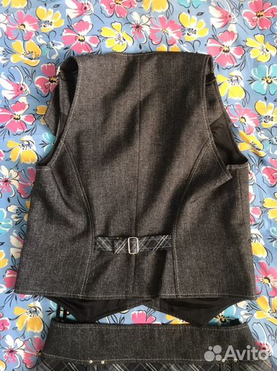 Форма школьная серая