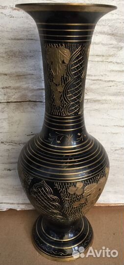 Вазы, Индия,бронза,алюминий,ссср