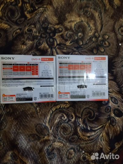 Sony DVD -R чистые диски