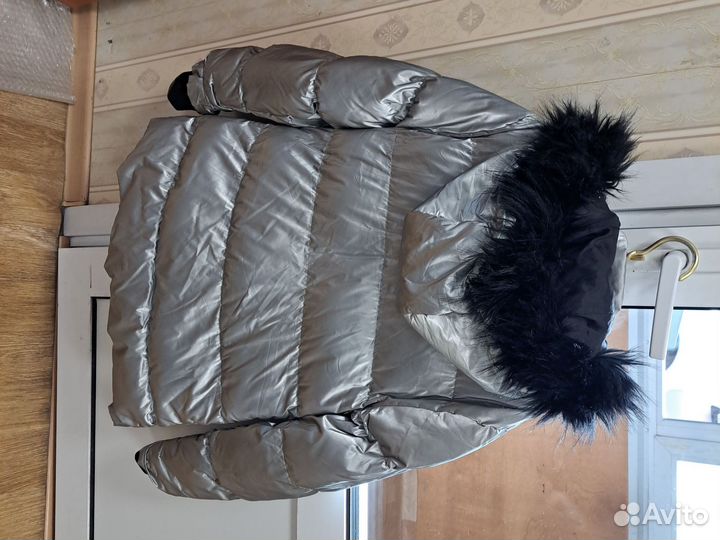 Пуховик зимний для девочки 158