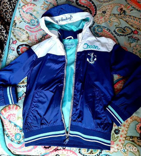 Детская куртка ветровка 140 см