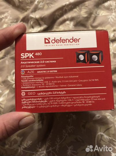 Колонки Defender новые