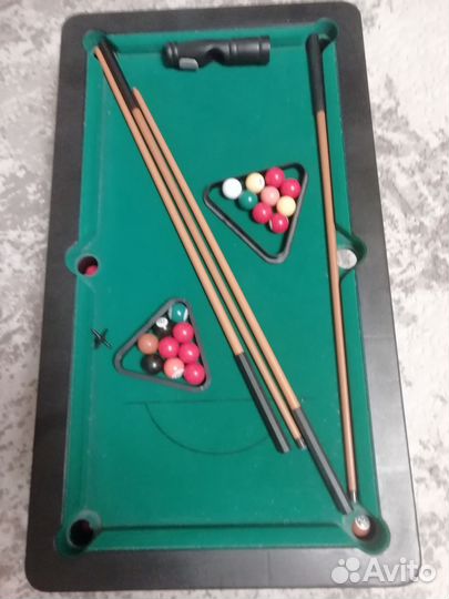 Бильярдный стол детский размер 57х32