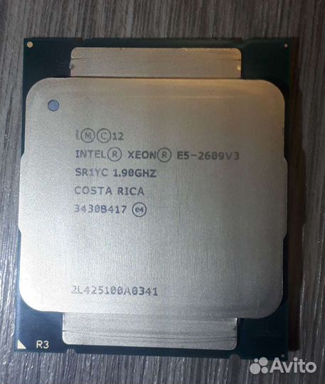 Процессор Intel Xeon E5-2609 v3