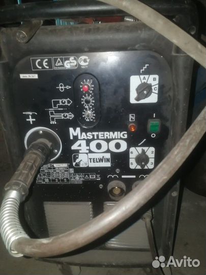 Полуавтомат сварочный Telwin Mastermig 400
