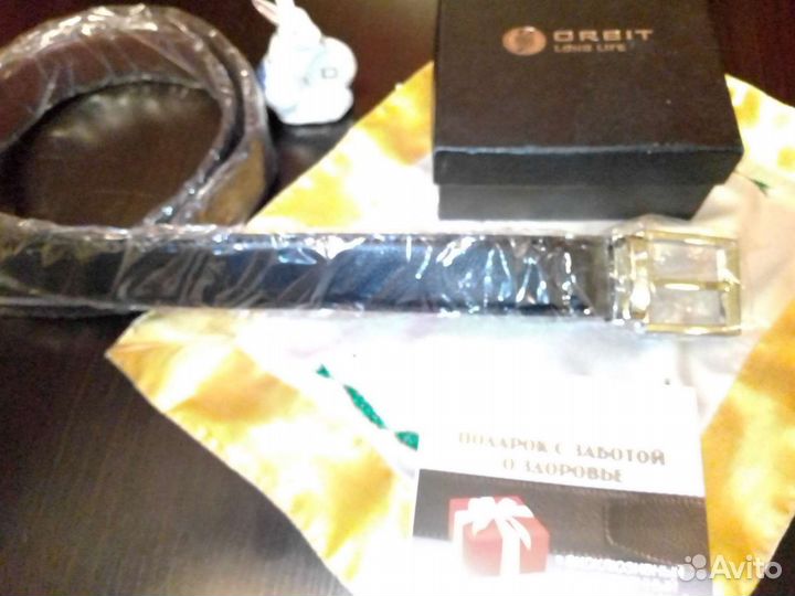 Ремень двухсторонний двухцветный с магнитами orbit