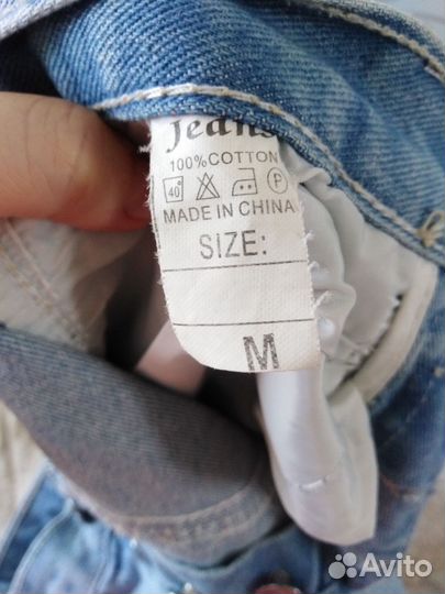 Джинсовая юбка, размер 42-44,М