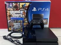 Sony PlayStation 4 500 Гб (CUH-1108A) Black+GTA5