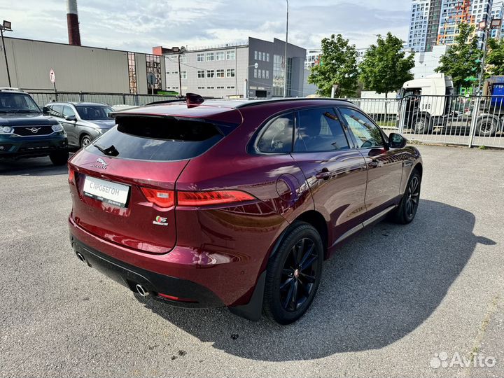 Jaguar F-Pace 3.0 AT, 2016, 176 000 км