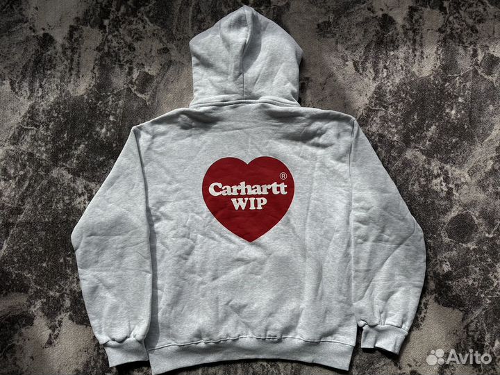 Кофта худи Carhartt WIP Hooded Heart Sweat