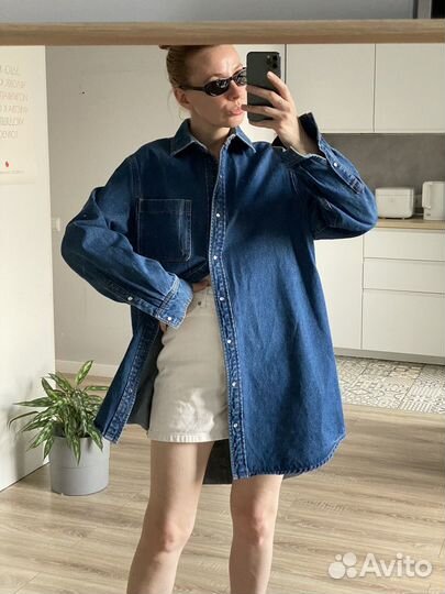 Джинсовая рубашка 12 storeez