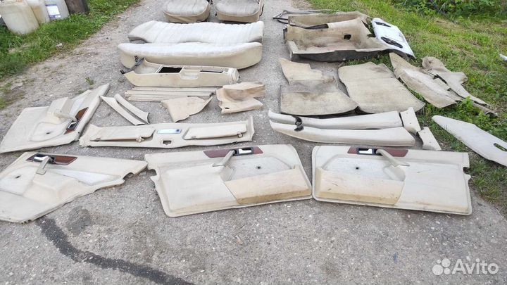 Салон бежевый mercedes w201 e190