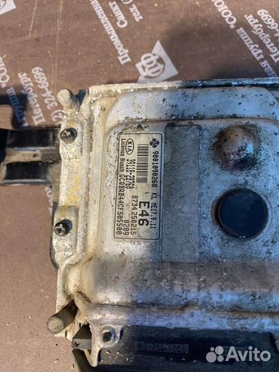 Эбу мозги kia rio 3/hyundai solaris 1