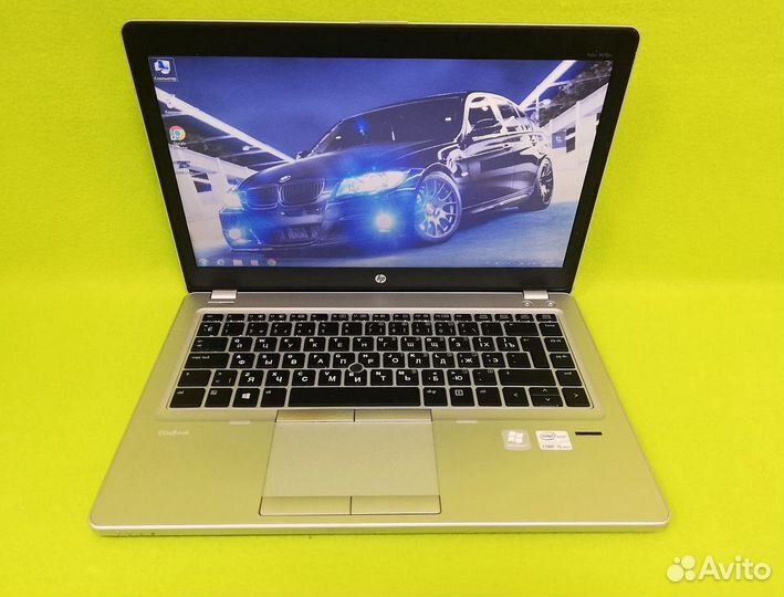 Ноутбук HP бу Ssd Windows 7 4 ядра i5 экран 14