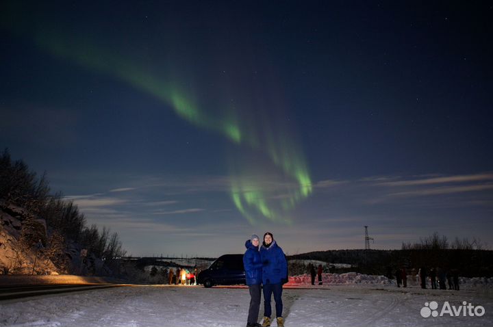 Охота за полярным сиянием с местным гидом