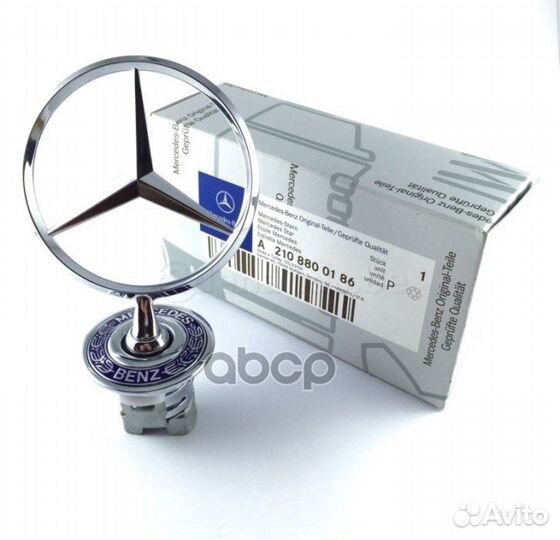 Эмблема капота / mercedes A2108800186 mercedes