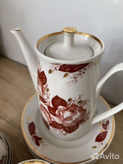 Кофейный сервиз СССР Вербилки