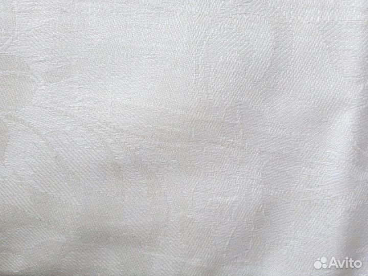 Скатерть новая белая, лён, СССР