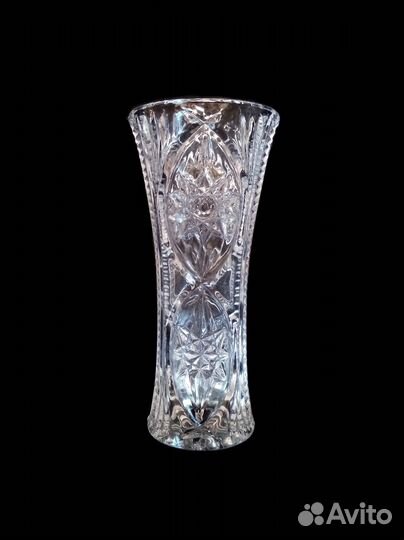 Хрустальная ваза для цветов СССР