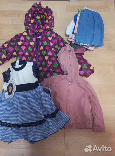 Пакет вещей для девочки 92