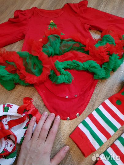 Новогодний костюм Ёлочка 6-12 месяцев