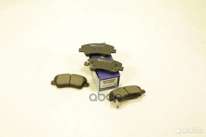 Колодки тормозные дисковые перед MPH46NS Mando