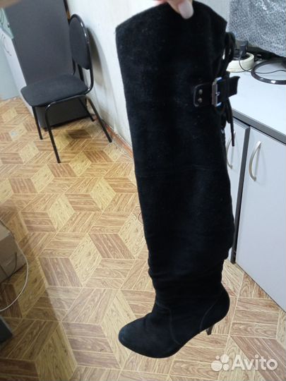 Сапоги ботфорты