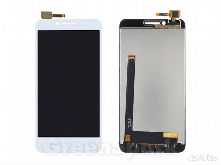 Дисплей для Lenovo Vibe C A2020 +тач белый