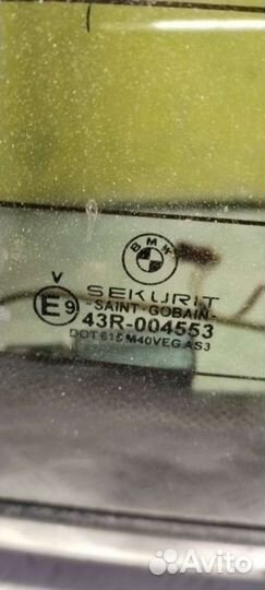Стекло заднее bmwx5 E532002