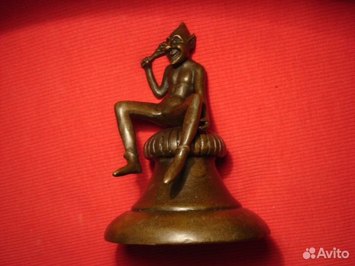 Колокольчик Черт Редкий Люцифер Сатана Дьявол