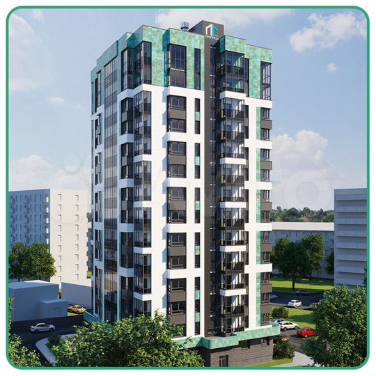 3-к. квартира, 76,3 м², 14/14 эт.